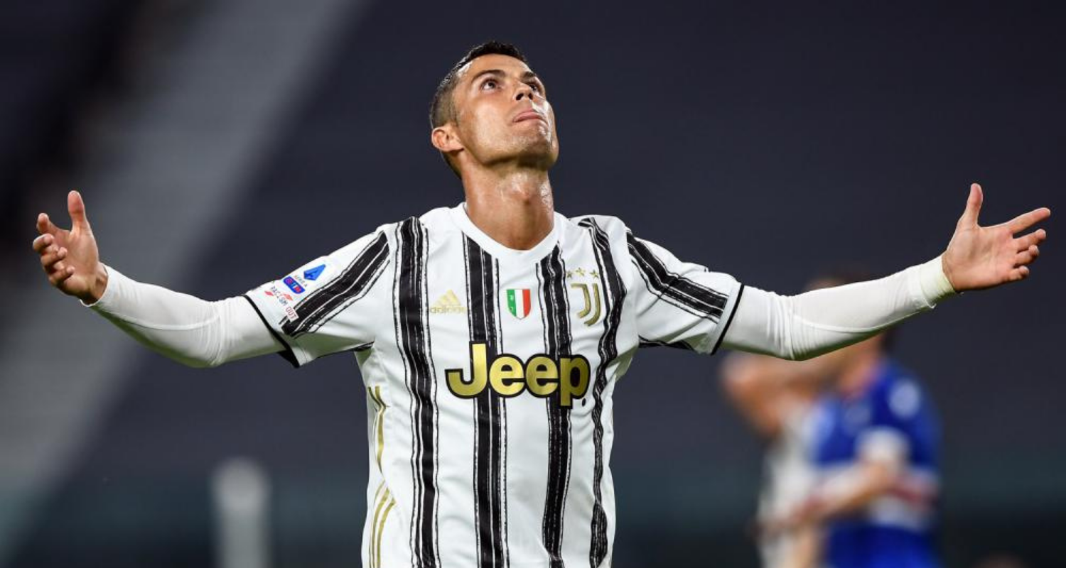 Esultanza Cristiano Ronaldo Juventus