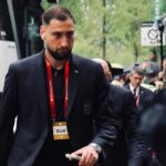 Gianluigi Donnarumma con la Nazionale